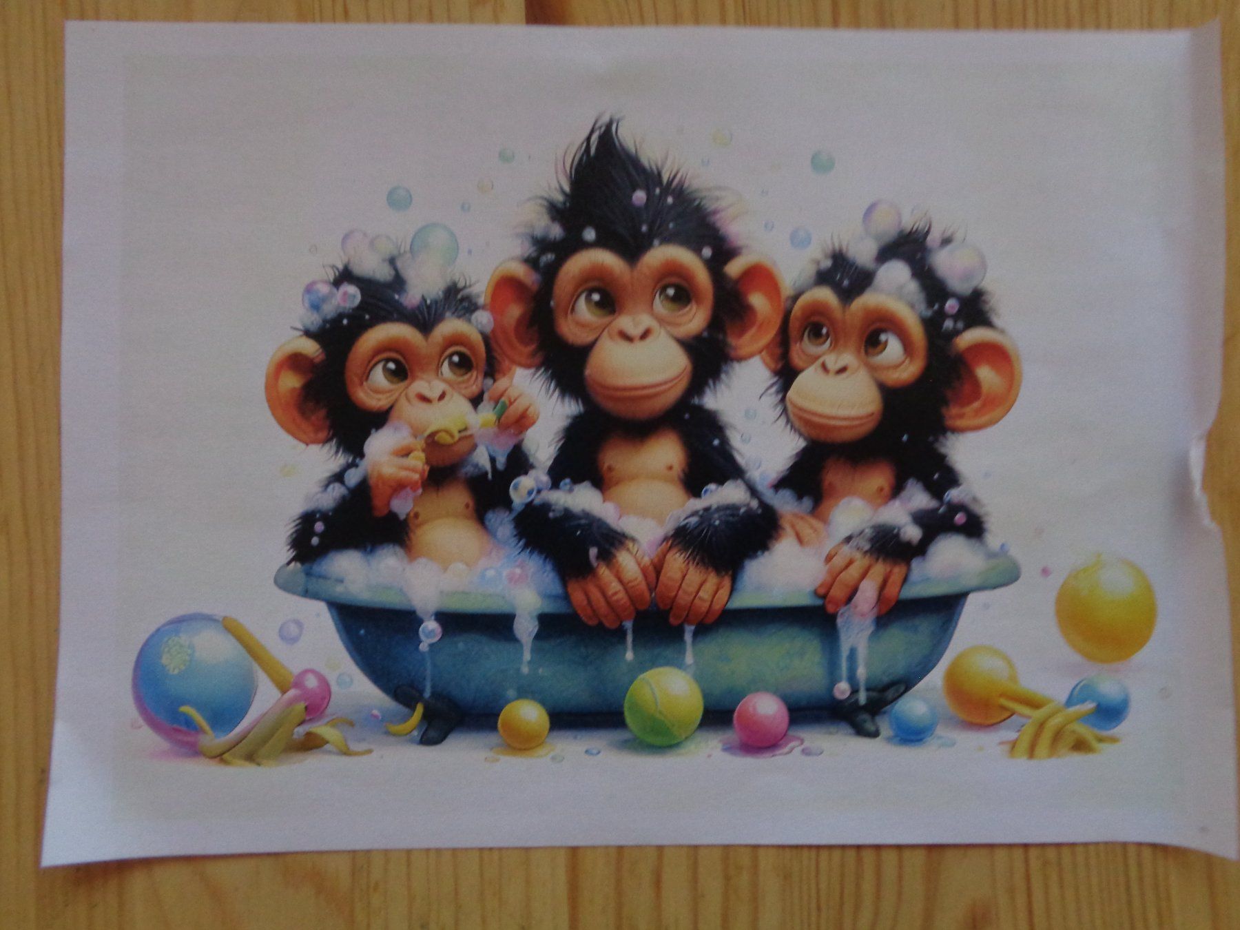 Puzzle: Puzzle 1000 Teile Affen – Usato da Dietikon venduto da chroetli77 2