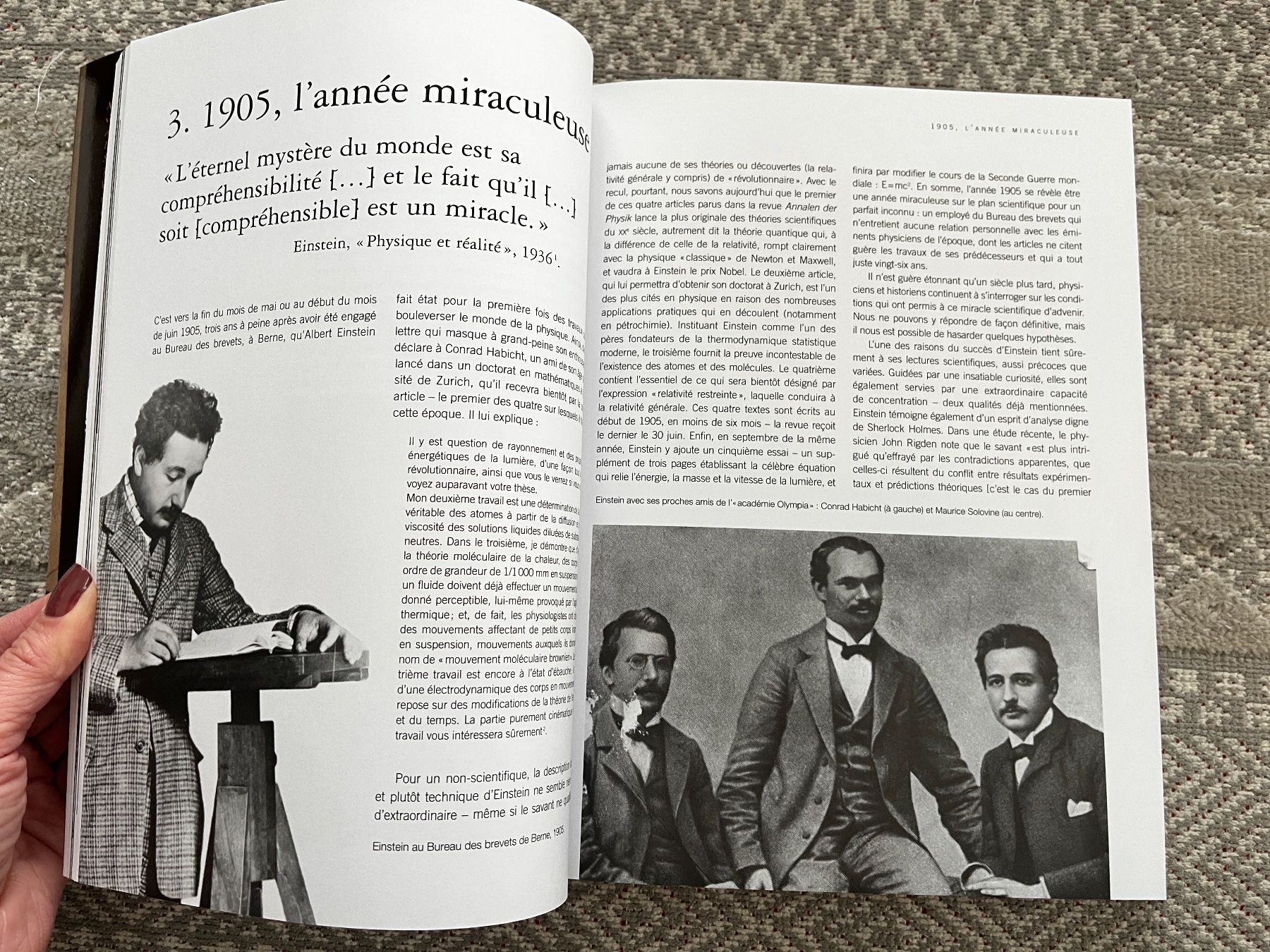 Libri: Albert Einstein - Un siècle de relativité – Usato da Lausanne venduto da Kinga_Shopaholic 5