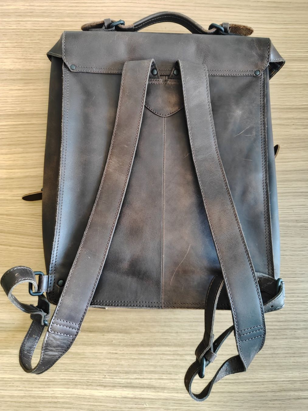 Aunts & Uncles Zaini: Lederrucksack, Aunts & Uncles, guter Zustand – Usato da Olten venduto da Gegendiekultur 8