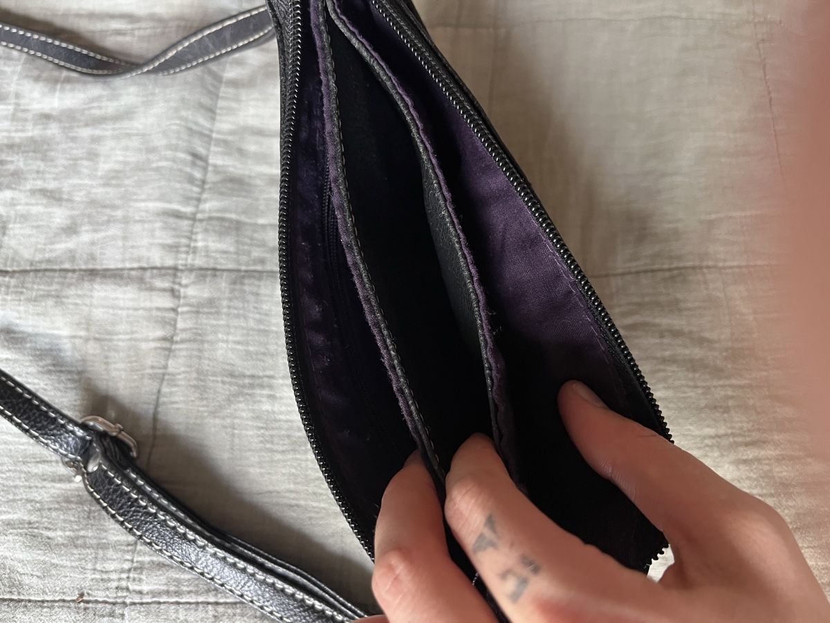 Borse da donna: Schwarze Vintage Umhängetasche – Usato da Fribourg venduto da ncv_h2lr 1