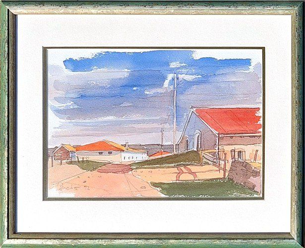 Gemälde: Walter Bücher - Aquarelle du Jura – Gebraucht aus Montmelon von canelle-12 1
