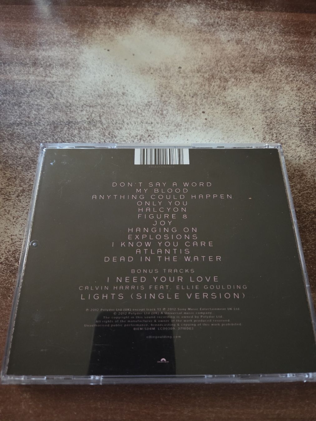 CD: Ellie Goulding - Halcyon – Usato da Wattenwil venduto da Mage66 1