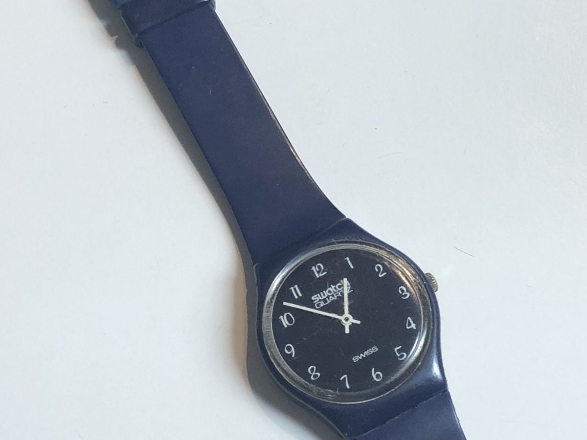 Swatch Uhren: First SWATCH ever: GN001 + LN101 - nice pair from 1983 ! – Gebraucht aus Lufingen von Rac0 5