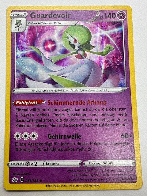 Pokémon Carte collezionabili: Guardevoir - Holo – Nuovo (secondo la descrizione) da Nussbaumen AG venduto da Pika-Shop