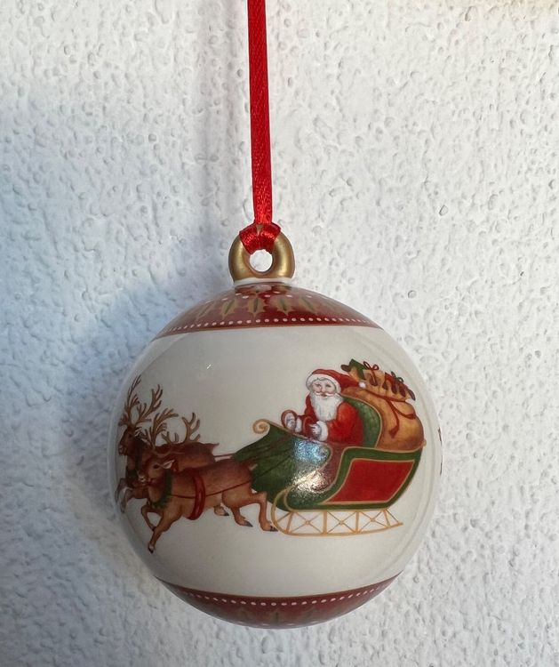 Weihnachtskugel Villeroy & Boch Limited Edition 2018 Kaufen auf Ricardo
