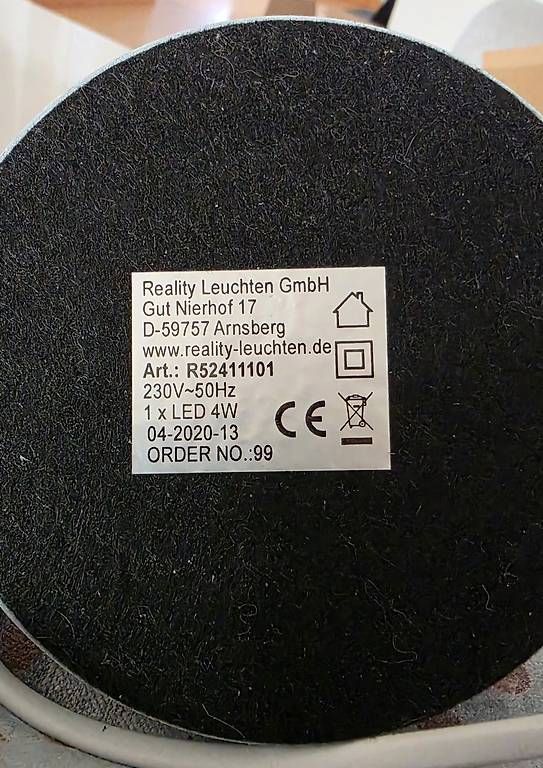 Lampade: LED-Schreibtischlampe Reality – Usato da Riedholz venduto da Suroman 3