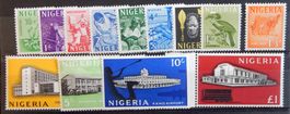 Nigeria British Kat. 92-104 **/* 1961 Kat. 30 Euro