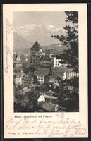 AK Chur, Hofkellerei mit Falknis, 1908