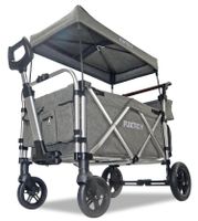 FUXTEC Bollerwagen faltbar FX-CTL950 Premium Grau +Zubehör