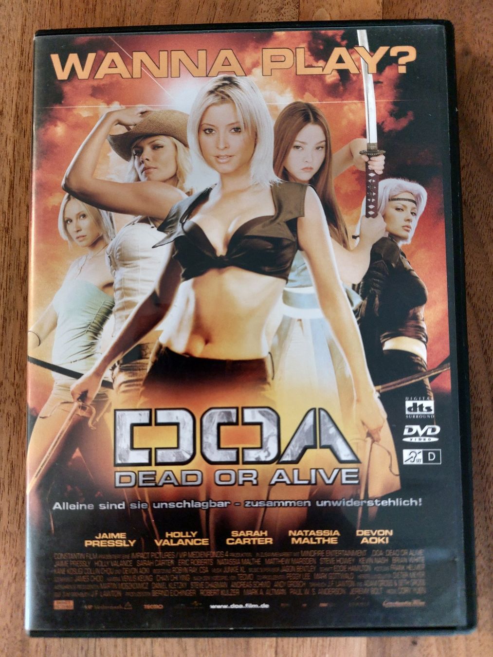 Tutti i DVDs: DVD - DOA Dead or Alive – Usato da Rheinfelden venduto da FilmAuktion