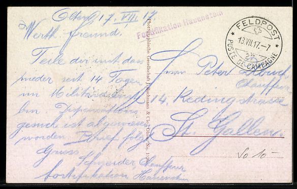 Cartes postales: AK Olten, Zilemp – D'occasion à Berlin par bartko-reher 1