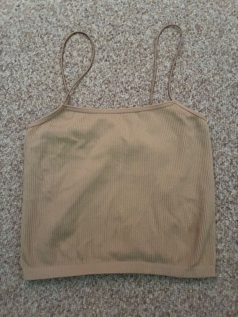 Zara Tops: Rippstoff Top nude Grösse XS-S – Gebraucht aus Bättwil von tre_tj9g 1