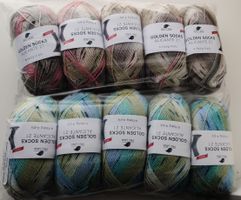 Pro Lana: Sockenwolle 2 x 10 Knäuel , 4 fädrig, neu 