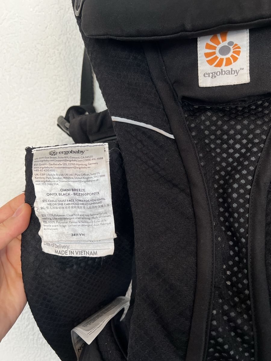 Ergobaby Marsupi portabebè: Ergobaby Omni Breeze – Usato da Locarno venduto da gla_5v6p 2