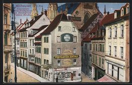 Mülhausen i. Els., Gänseplatz, Ecke Kr