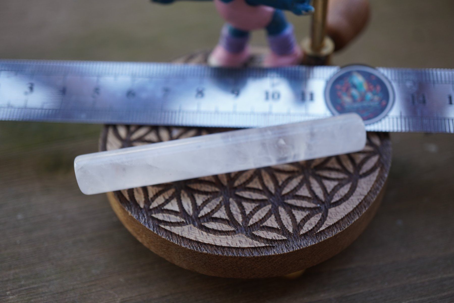 Minerali & Pietre curative: Bergkristall  Griffel   Massage  Stift   ab 1.- Auktion – Nuovo e nell'imballaggio originale da Eschenbach SG venduto da topstone 1