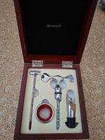 Coffret à vin élégant Brandani – Kit œnologie en bois