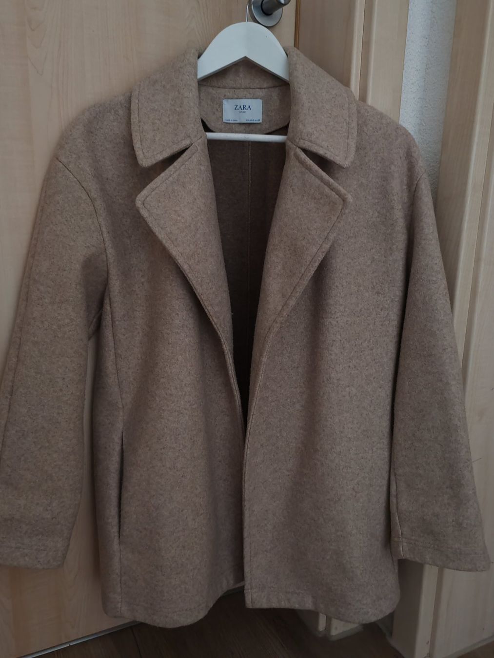 Zara Cappotti: Kurzmantel helles taupe – Usato da Egnach venduto da bgdo26 1