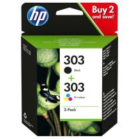 HP Nr. 303 black, T6N02AE + Nr. 303 color Patrone, T6N01AE