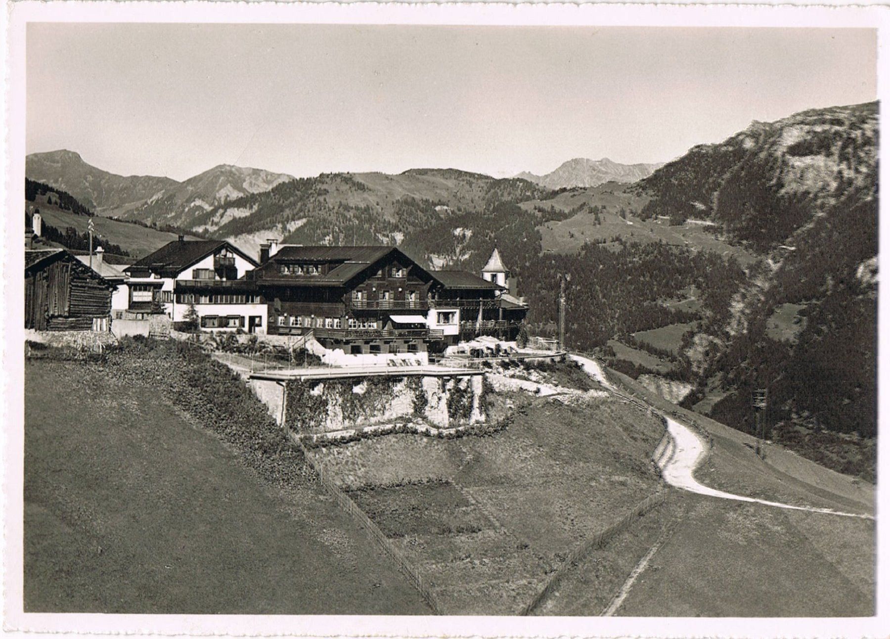Cartoline postali: Wergenstein, Haus Piz Vizan – Usato da Buchs AG venduto da Baerfisch