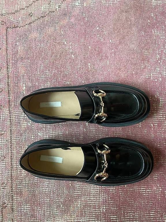 Damenschuhe: H&M Premium Chunky Loafer Leder – Gebraucht aus Bern von mari773 3