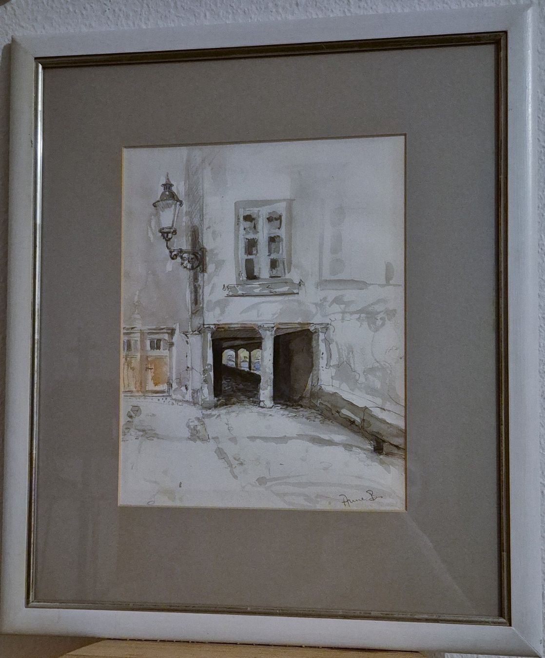 Dipinti: Aquarell-Bild mit Rahmen, 45.5x53 cm – Nuovo (secondo la descrizione) da Zürich venduto da Libsy12