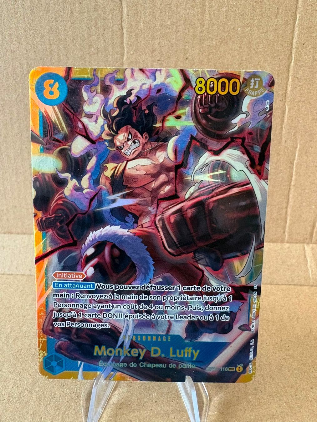Bandai Cartes à collectionner: One Piece TCG - OP11-118 Monkey.D.Luffy FR – Neuf (Voir description) à Birsfelden par alex4127