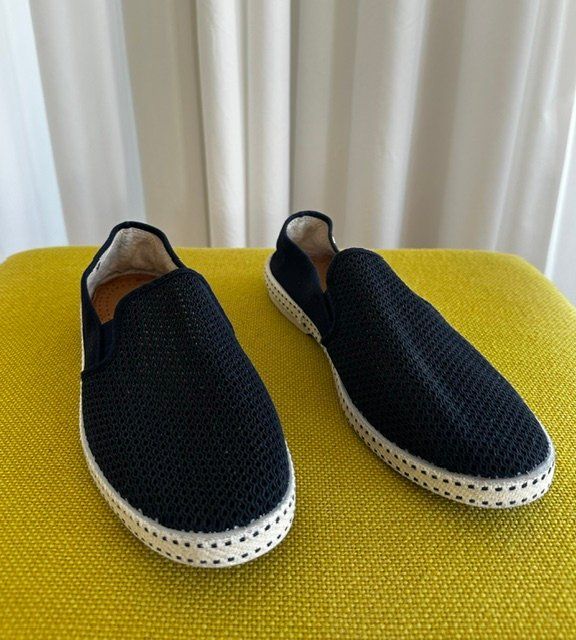 Scarpe da uomo: Rivieras Slipper dunkelblau (42) – Usato da Zürich venduto da delverde 3