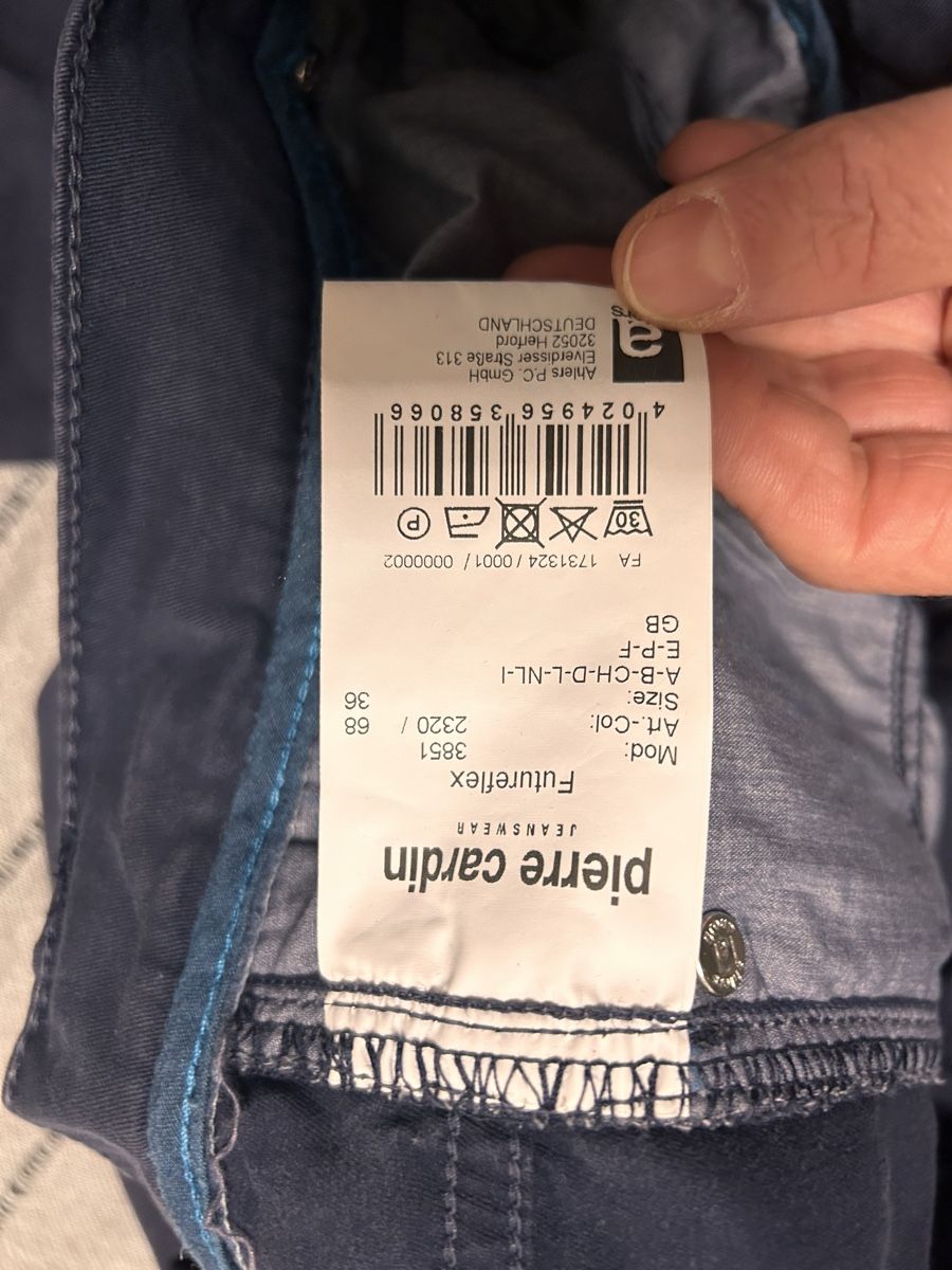 Pierre Cardin Pantaloni: Zwei Stoffhosen in Übergrösse – Usato da Rheineck venduto da snc_g95p 9