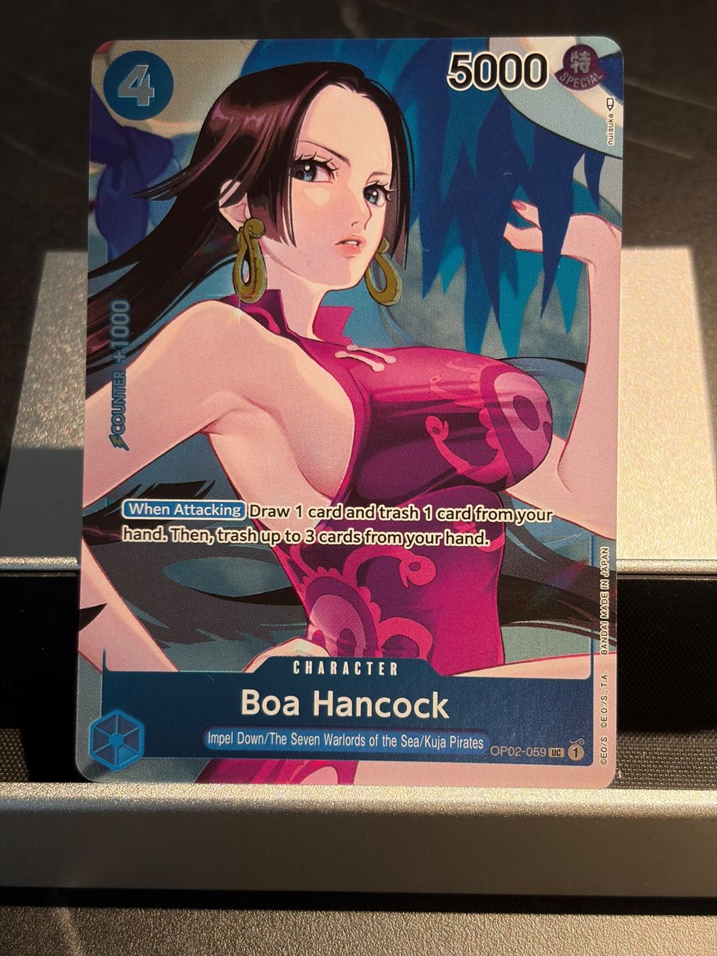 Bandai Carte collezionabili: One Piece OP02-059 Boa Hancock, Englisch – Nuovo (secondo la descrizione) da St. Gallen venduto da cambitcg