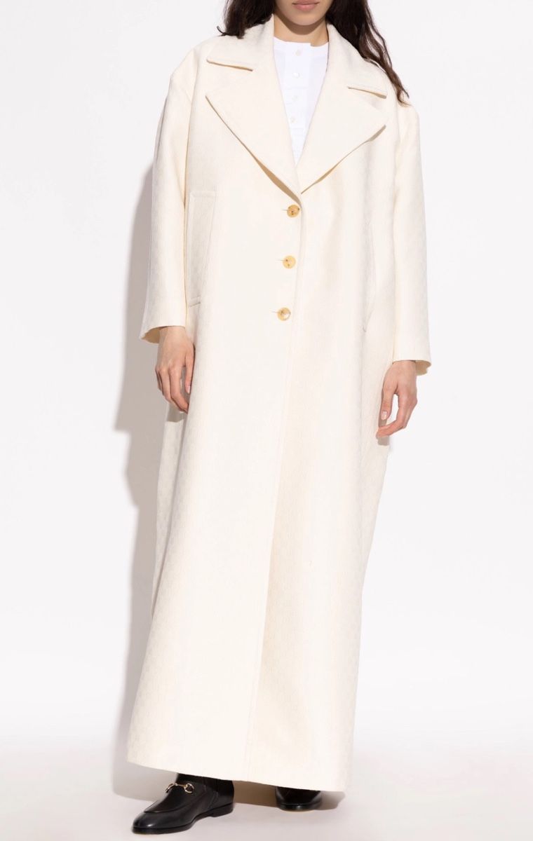 Gucci Cappotti: Gucci Beige Wool Coat - Size 38, New with Tag. – Nuovo e nell'imballaggio originale da Thonex venduto da Lux_brands01 3