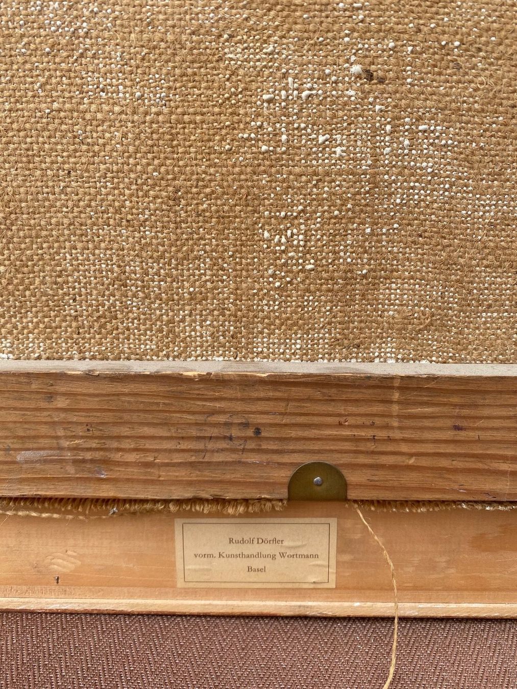 Gemälde: Älteres Stilleben-Ölgemälde mit Heiligenfigur – Gebraucht aus Rünenberg von Fendi02 6