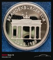 DEUTSCHLAND GEDENKMUENZE - BRANDENBURGER TOR - 22.12.1989