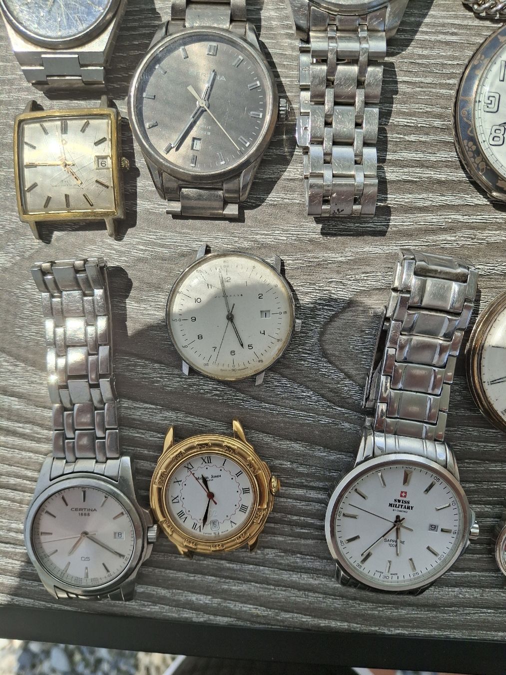Montres: Uhrenlot 12,Stk. Ab1.- Chf. – Défectueux à Reiden par Flomy-72 2