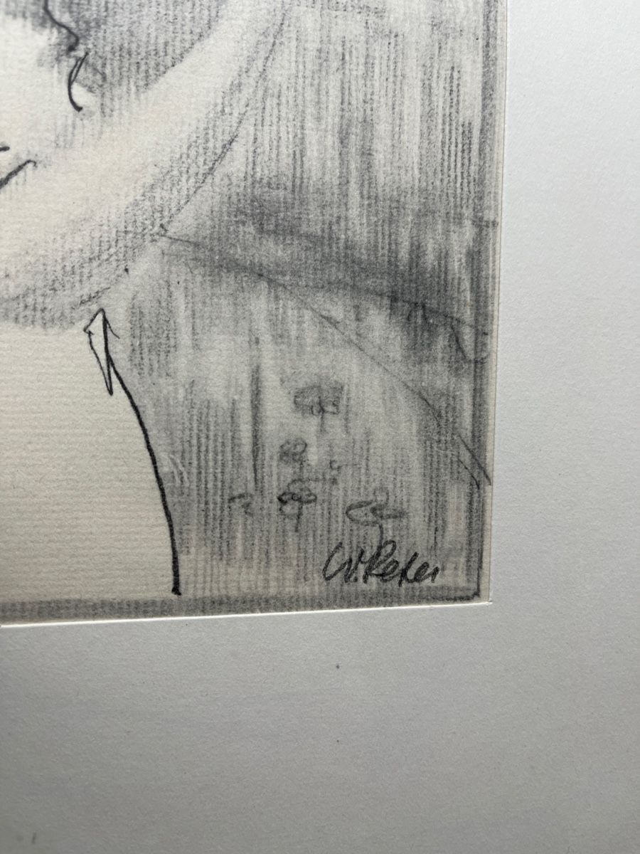 Grafica & Litografie: Lithografie das Trachtenmädchen von Walter Peter – Usato da Gelterfingen venduto da liq-nator 5