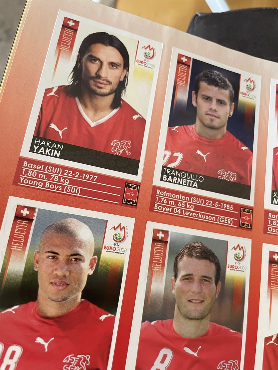 Panini Alben: Panini-Album UEFA EURO2008 – Gebraucht aus Bassersdorf von Cincinnati 2