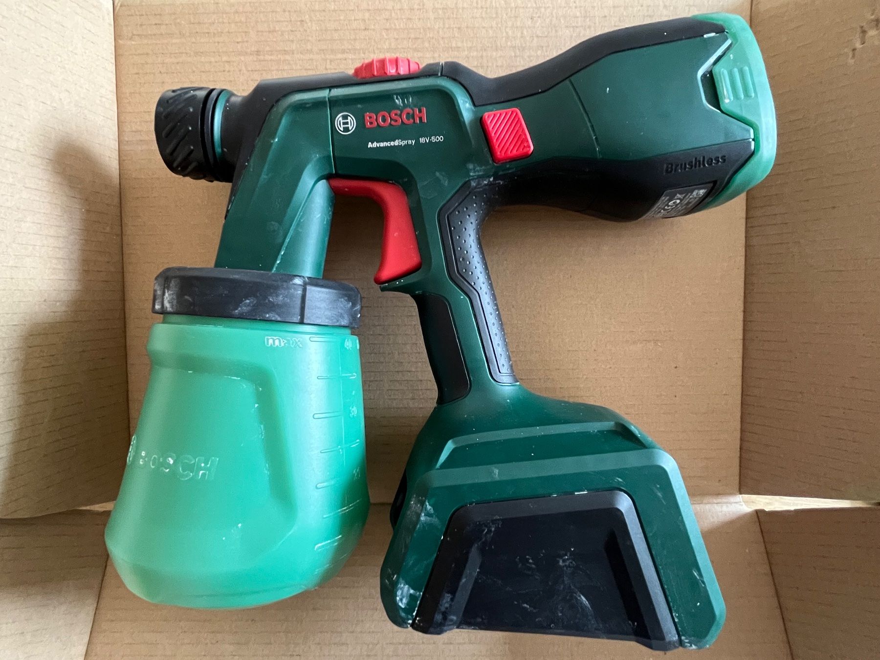 Bosch Alle Werkzeuge: BOSCH AdvancedSpray 18V-500 Sprühsystem mit Akku 4.0 Ah – Gebraucht aus Thundorf von popeye03 5