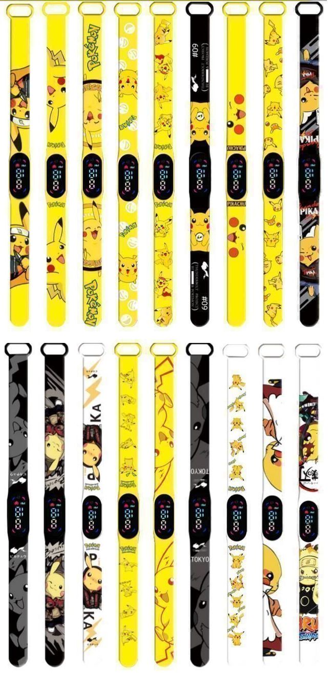 Orologi: Elektronische Uhr Pokemon Pikachu – Nuovo e nell'imballaggio originale da Gurmels venduto da Swisspod 4