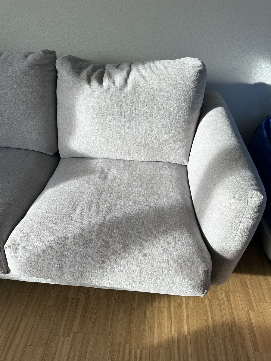 Conforama Sofas: 2er Sofa Grau – D'occasion à Sissach par Pumi230 3