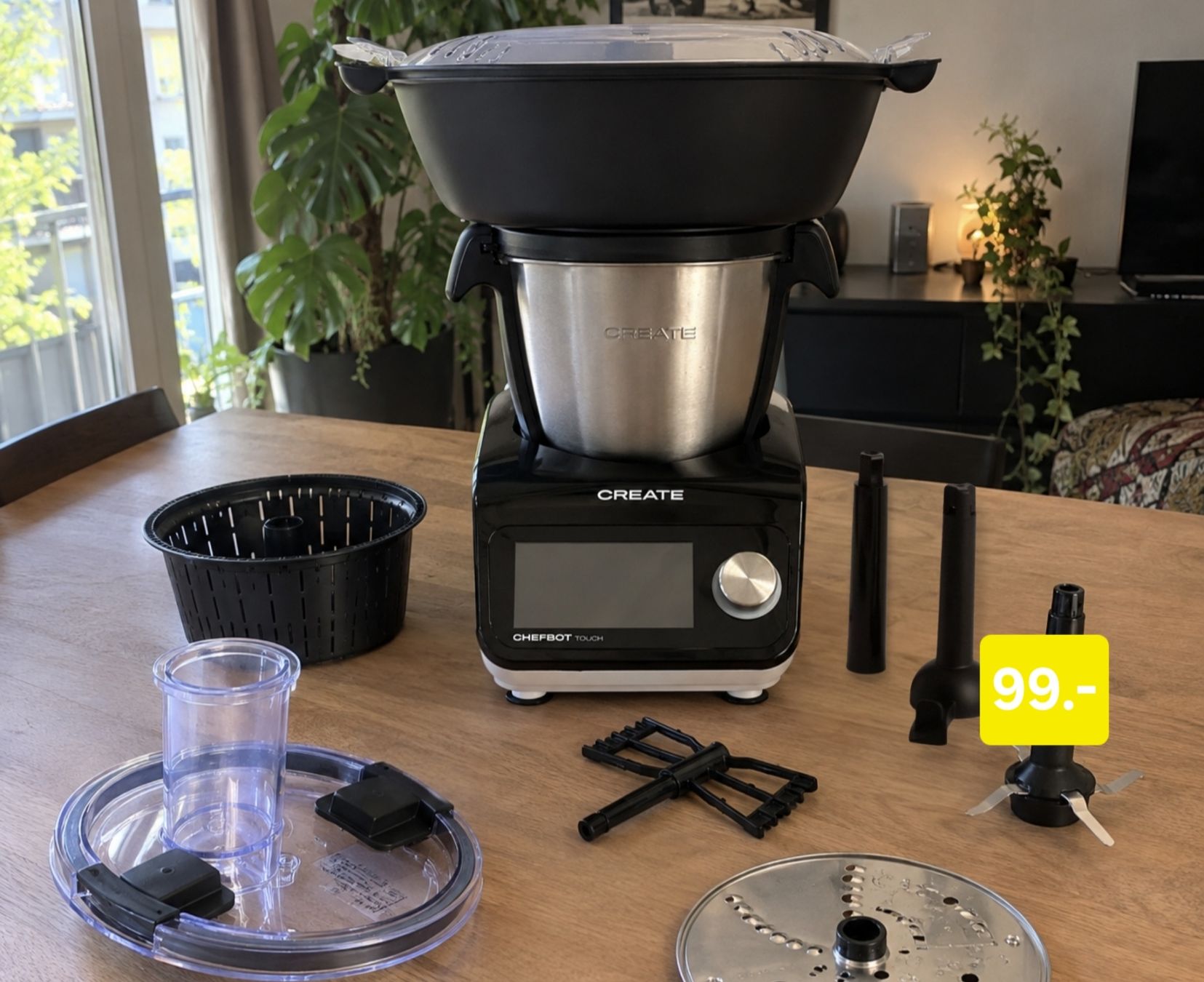 Küchengeräte: Multifunktions-Küchenmaschine - CREATE CHEFBOT TOUCH – Gebraucht aus Biel/Bienne von New_zs9k