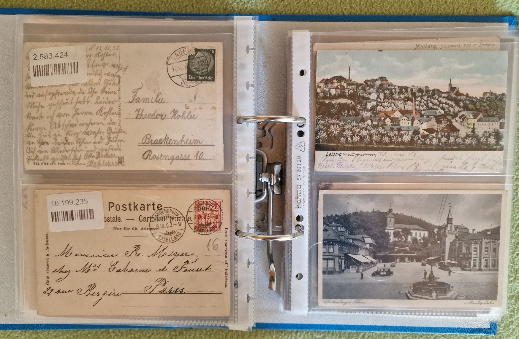 Cartoline postali: Alte Ansichtskarten Sammlung! Deutschland, Top Zustand! – Usato da Gossau SG venduto da ush_db7j 5