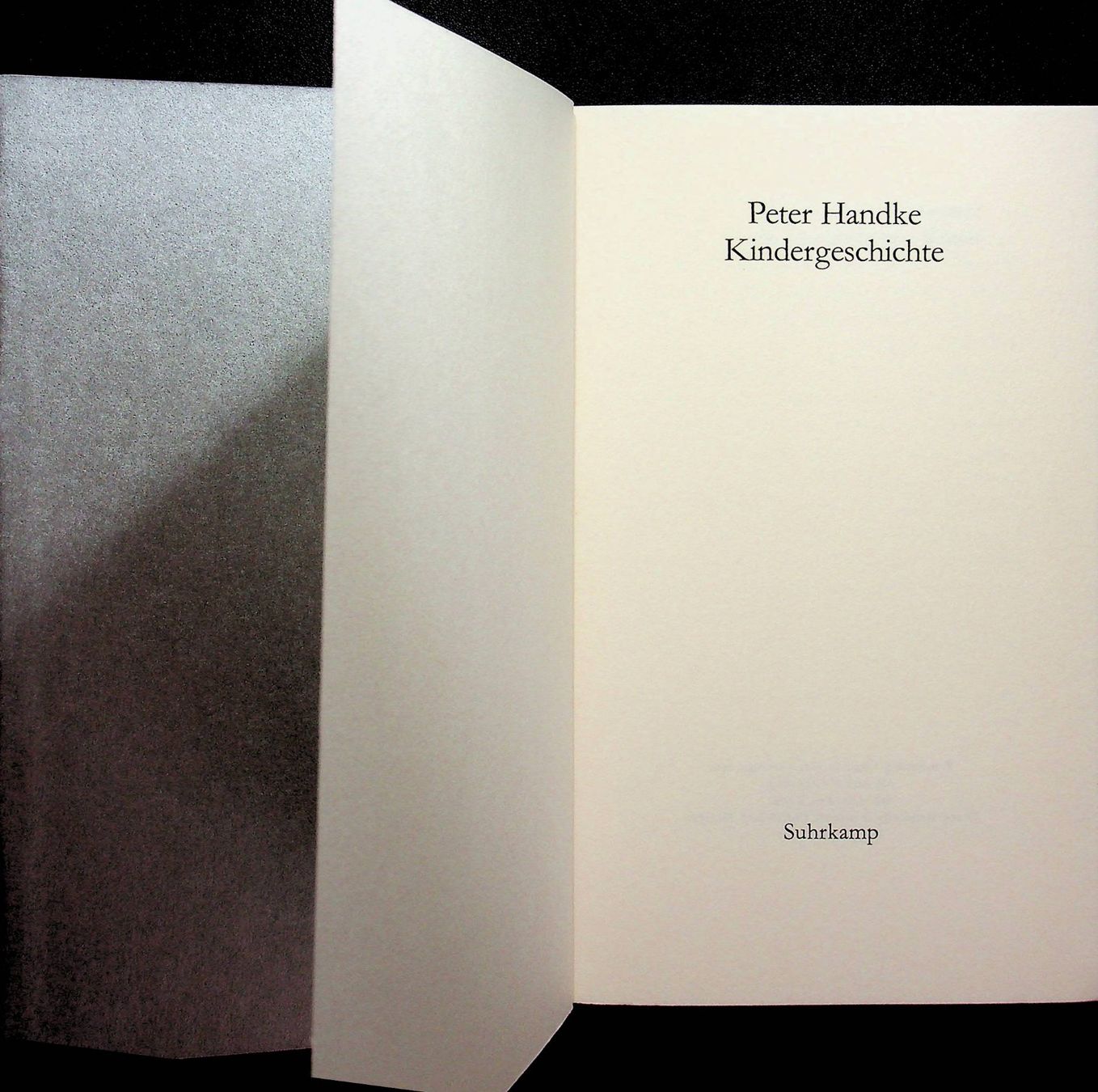 Bücher: Peter Handke Kindergeschichte Suhrkamp 1981 – Gebraucht aus Reitnau von Zaomir 1