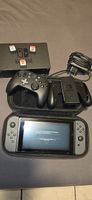 Switch 1 + Dock + Ladekabel + Case +  Spiele
