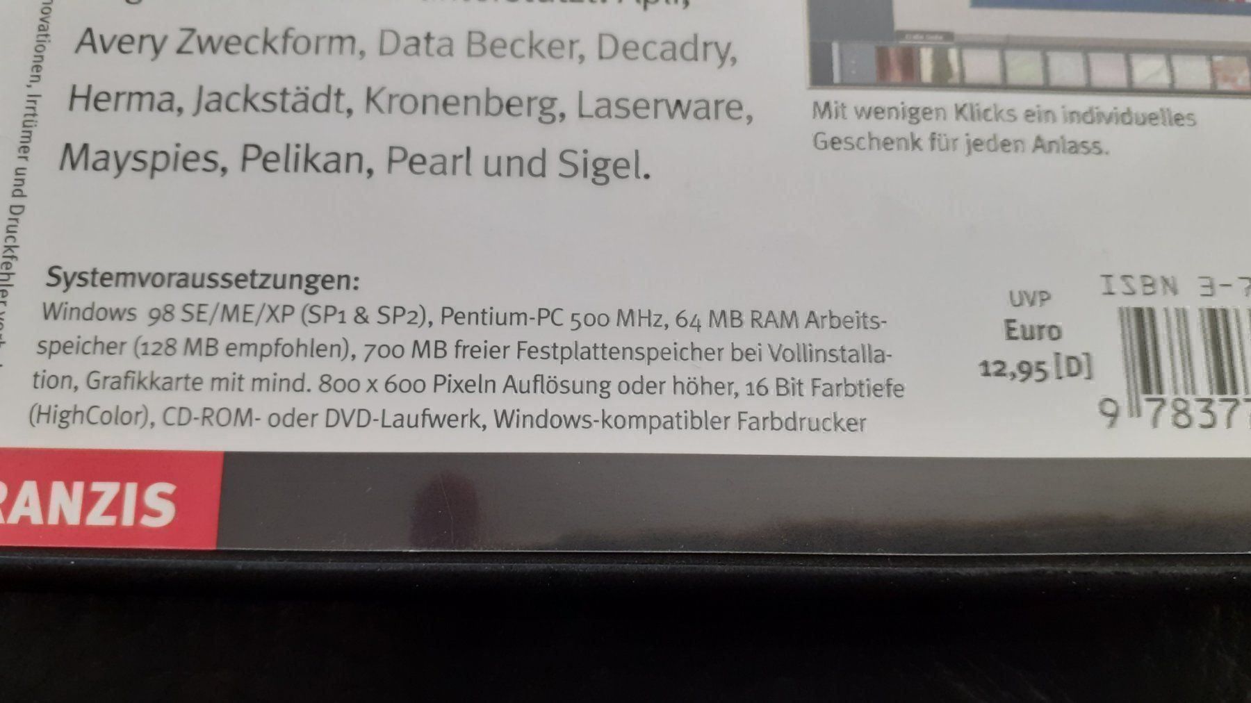 Software: Druckstudio: 1000 CD- / DVD-Geschenksets – Nuovo (secondo la descrizione) da Urtenen-Schönbühl venduto da Lari1 3