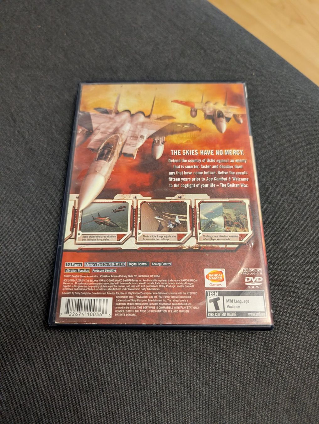 Spiele: Ace combat zero NTSC/USA Sony playstation 2 – Gebraucht aus Giubiasco von Ticinerd 1