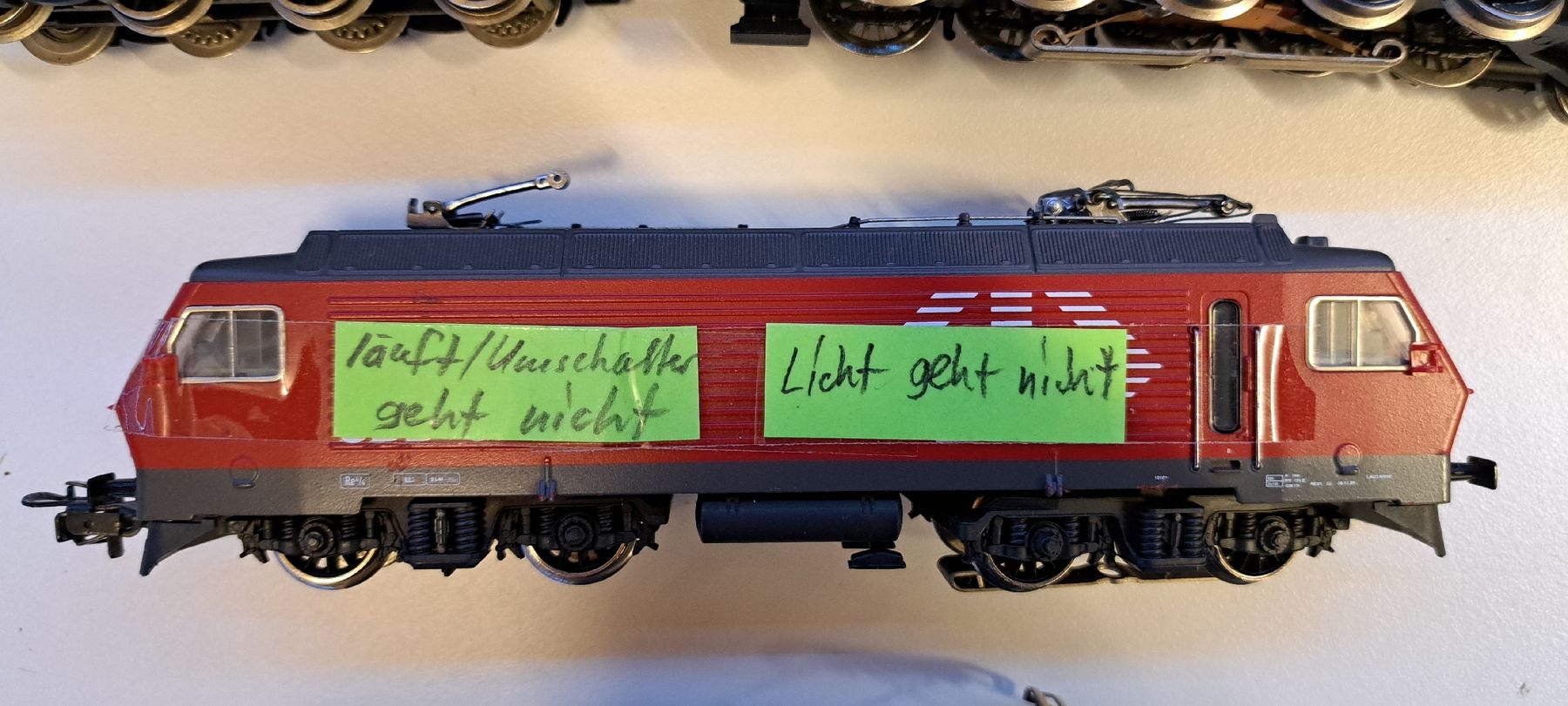Modellini di ferrovie: 3 defekte H0 Loks – Difettoso da Urdorf venduto da Canyamel1 2