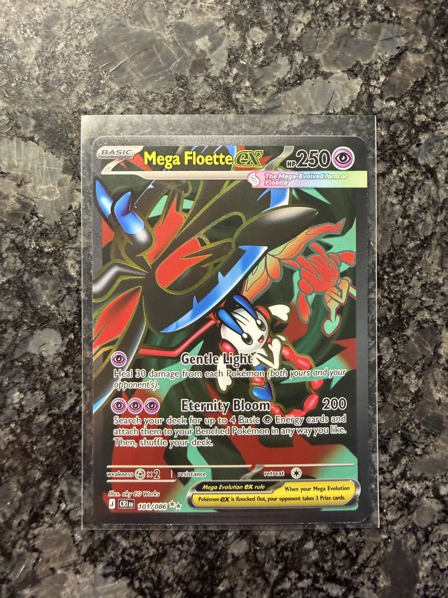 Pokémon Carte collezionabili: Mega Floette ex CRI 101/086 EN – Nuovo (secondo la descrizione) da Gränichen venduto da eni_vn8k
