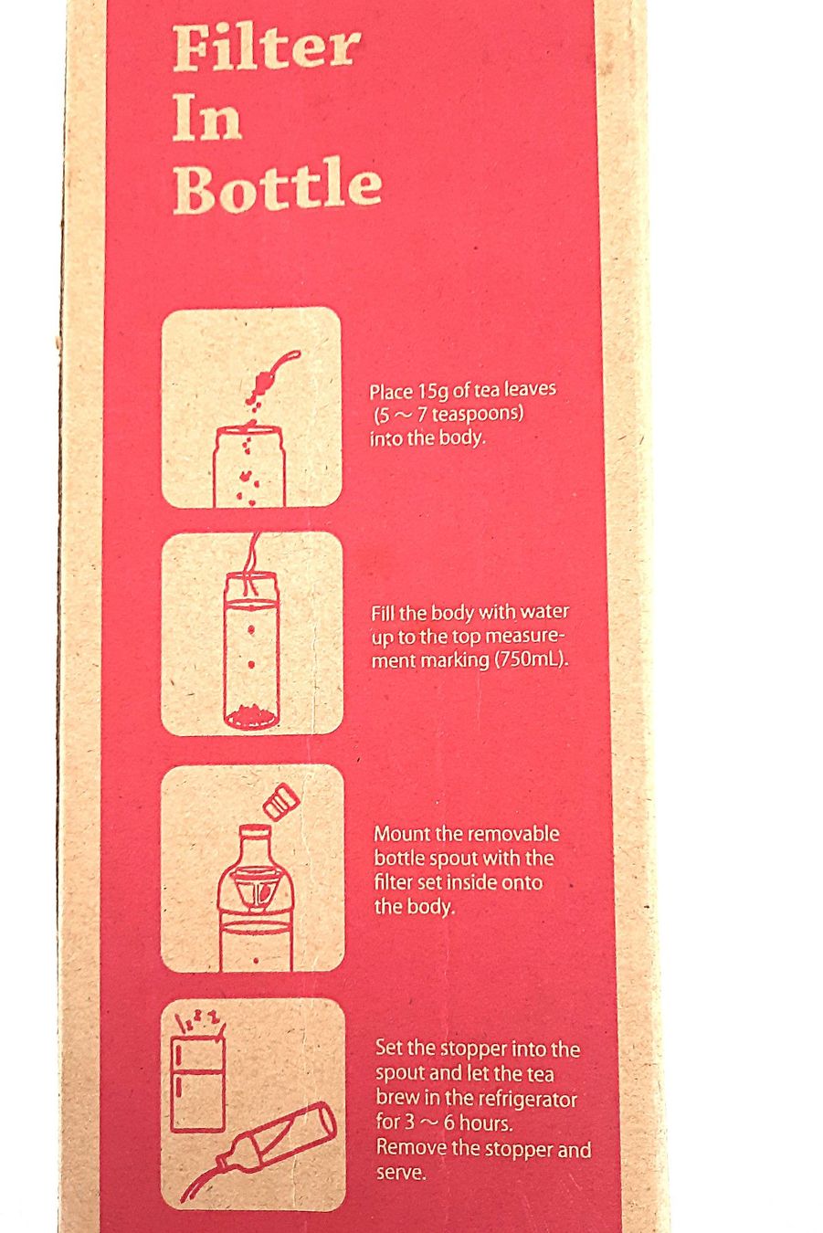 Hario Borracce & Thermos: HARIO Teeflasche – Nuovo (secondo la descrizione) da Beinwil am See venduto da Restwert_Beinwil 1