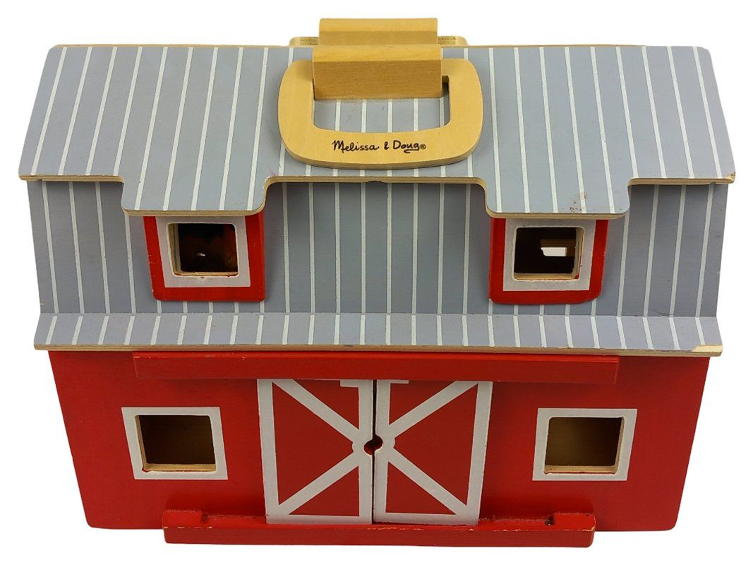 Giocattoli: MELISSA & DOUG Tragbare Holzscheune – Usato da Hünenberg venduto da Restwert_Zug 2
