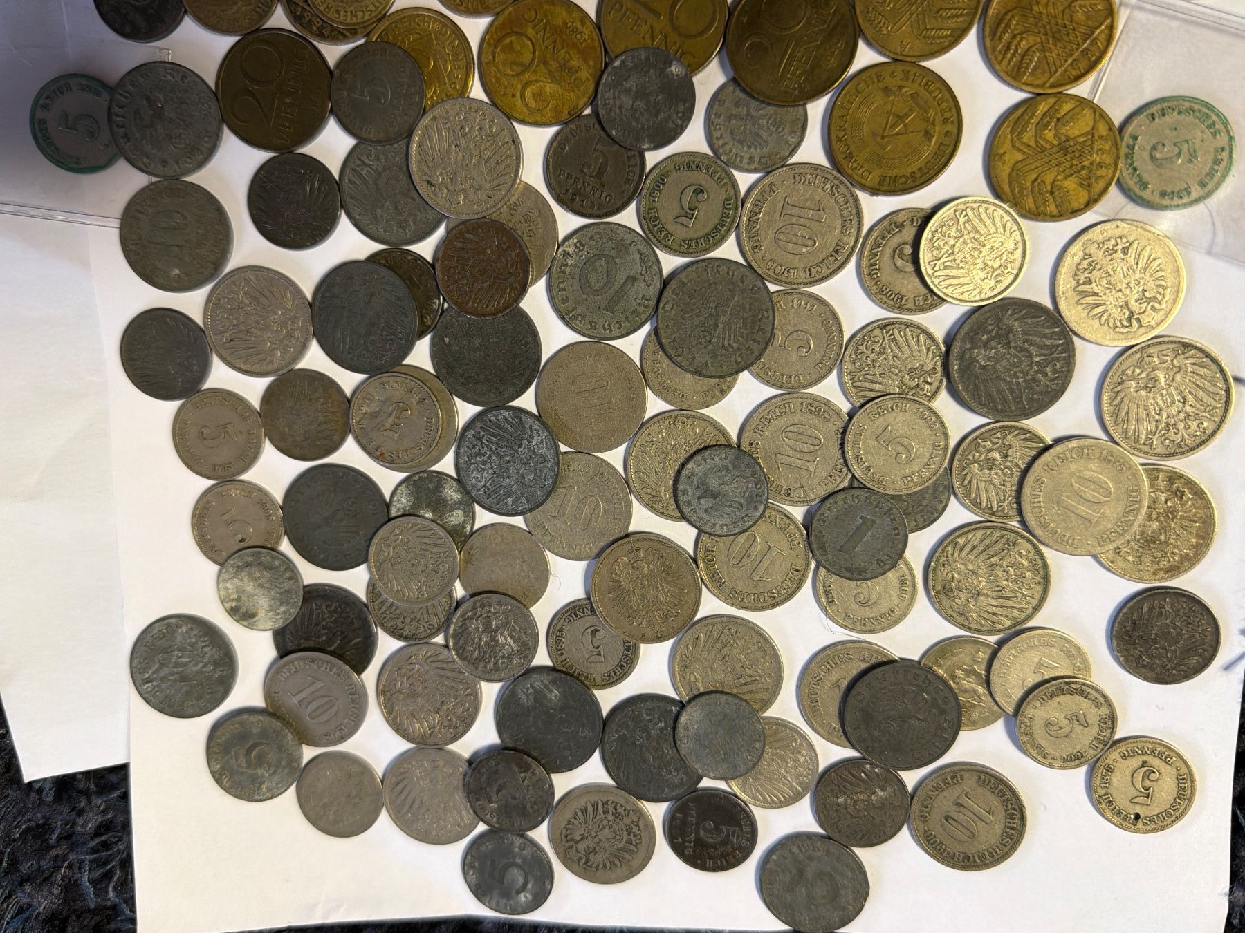 Tutti le monete: Deutschland Pfennig Münzen – Usato da Hittnau venduto da Pat_yl7f 2